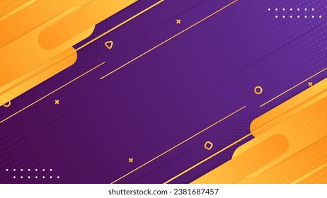 Vector colorful background with different abstract shapes