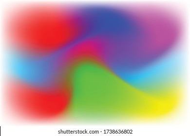 vector with colorful background in gradient effect which can be used as wallpaper or presentation slide
