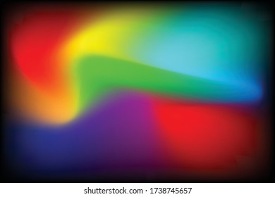 vector with colorful background in gradient effect which can be used as wallpaper or presentation slide