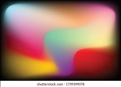 vector with colorful background in gradient effect which can be used as wallpaper or presentation slide