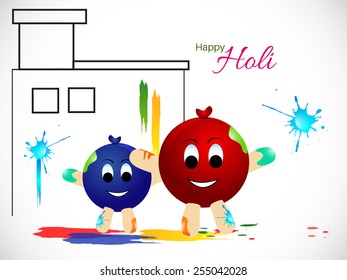 Vector colorful background for holi , Vector eps10