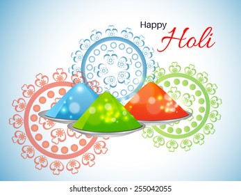 Vector colorful background for holi , Vector eps10