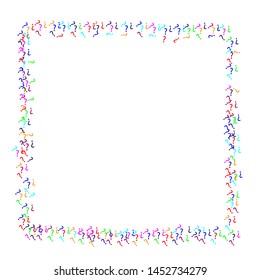 Vector colorful background question marks
