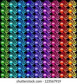 Vector colorful Background. Unusual