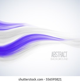 Vector colorful background with wave, modern abstract design