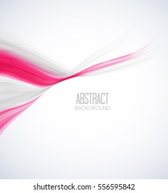 Vector colorful background with wave, modern abstract design