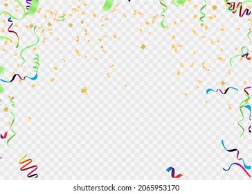 Vector of colorful Balloons for Birthday, Anniversary, Celebration Party Decorations. Vector Illustration EPS10