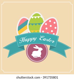 Vector colorful banner with place for text. For your presentation
