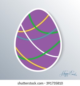 Vector colorful banner with place for text. For your presentation