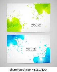 Vector colorful banners