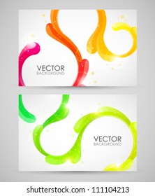 Vector colorful banners