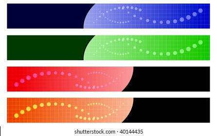 vector colorful banners