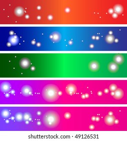 vector colorful banners