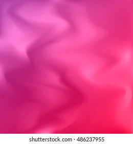 Vector colorful blurry background. Abstract texture. Modern pink beautiful backdrop