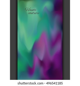 Vector colorful blurry background. Abstract texture. Artistic design element