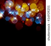 Vector colorful bokeh background.