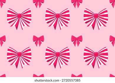 Vector de nudos de arco de colores, regalo de arcos sin patrón. Celebración de la Boda, día de fiesta, decoración del partido, regalo, concepto presente. 