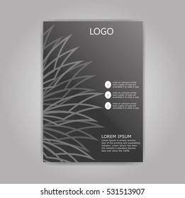 vector colorful brochure flyer design template 