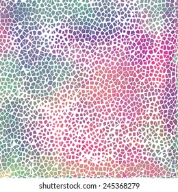 Vector colorful broken tile pattern for your design - website background, poster, banner 