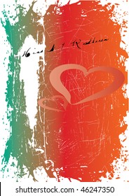 vector colorful card