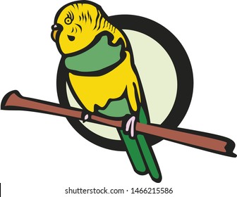 Vector  Colorful Cartoon Birds icon