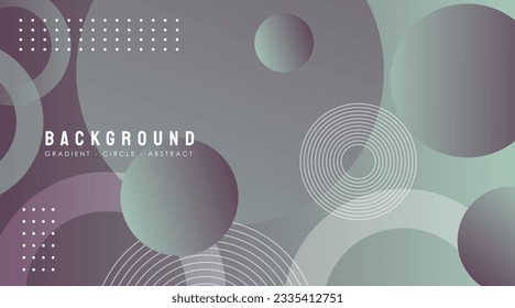 Vector Colorful Circle Gradient Background