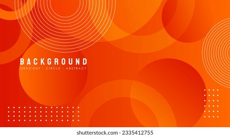 Vector Colorful Circle Gradient Background