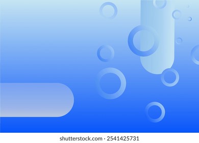 Vector Colorful Circle Gradient Background