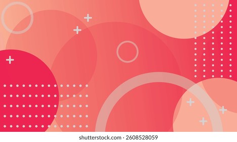 Vector Colorful Circle Gradient Background