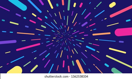 Vector Colorful Circles.colorful confetti element.Abstract color background.color spread.