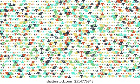 Vector colorful colourful abstract background with mosaic triangle geometric design
