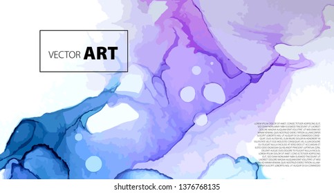 Vector Colorful covers design set with textures. Closeup of the painting. Abstract bright hand painted background. Fragment of artwork. Modern art. Abstract Ink Watercolor stains.