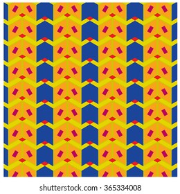 vector colorful cubes background pattern