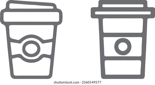 vector colorful cup, paper cup designs