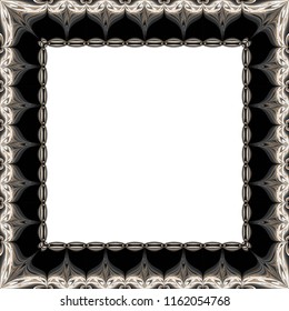 Vector Colorful Decorative Frame. A hand-drawn image for insertion into a document, a website, a presentation, etc.