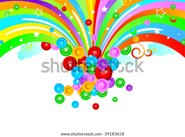 Vector Colorful Design Clipart Stock Vector Royalty Free 39183658