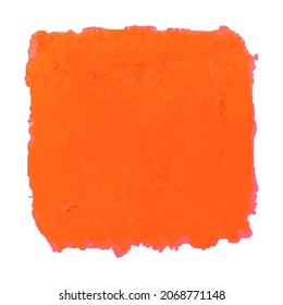 Vector colorful detailed backdrop with crayon scribble texture. Abstract stain isolated on white background. Design template for poster, card, banner, flyers, invitation, brochure, sale