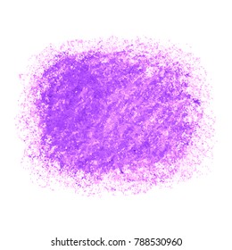 Vector colorful detailed backdrop with crayon scribble texture texture. Abstract stain isolated on white background. Design template for poster, card, banner, flyers, invitation, brochure, sale.