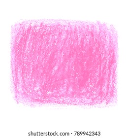 Vector colorful detailed backdrop with crayon scribble texture texture. Abstract stain isolated on white background. Design template for poster, card, banner, flyers, invitation, brochure, sale.
