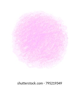 Vector colorful detailed backdrop with crayon scribble texture texture. Abstract stain isolated on white background. Design template for poster, card, banner, flyers, invitation, brochure, sale.