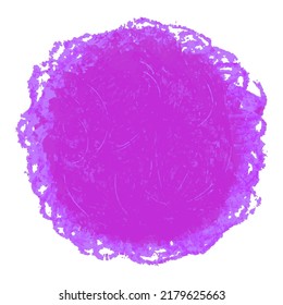 Vektor bunter, detaillierter Hintergrund mit Crayon-Schreib-Textur. Abstrakter Fleck einzeln auf weißem Hintergrund. Design-Vorlage für Poster, Karte, Banner, Flyer, Einladung, Broschüre, Verkauf.