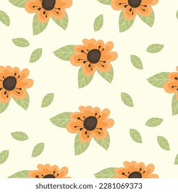 Vector colorful ditsy print background