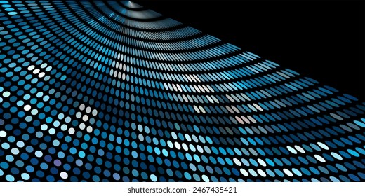 vector colorful dot, halftone, dots style