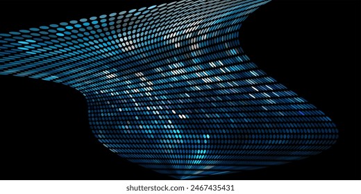 vector colorful dot, halftone, dots style