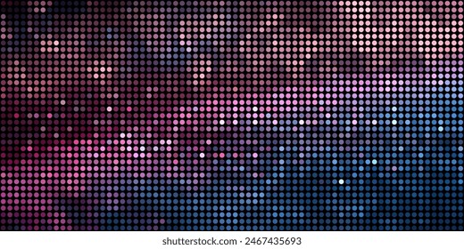 vector colorful dot, halftone, dots style