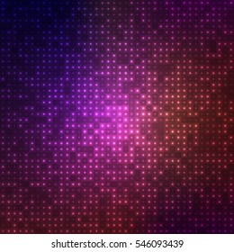Vector colorful energy background from particles for design. Abstract background, wallpaper.
