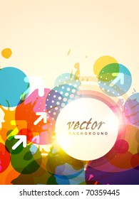 vector colorful eps10 abstract design background