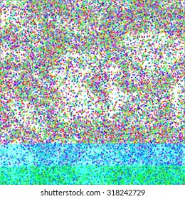 Vector Colorful Falling Confetti Isolated on White Background.