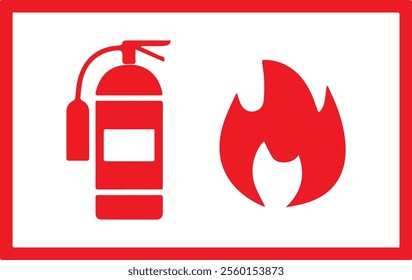 vector colorful fire extinguisher set drawings