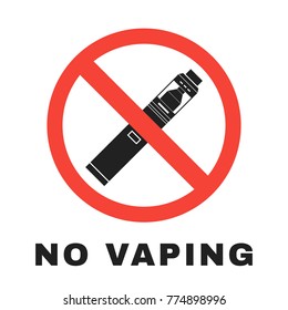 No Vaping Sign Images, Stock Photos & Vectors | Shutterstock